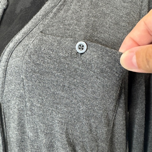 Torrid Long Sleeve Dress Grey - Picture 8 of 9